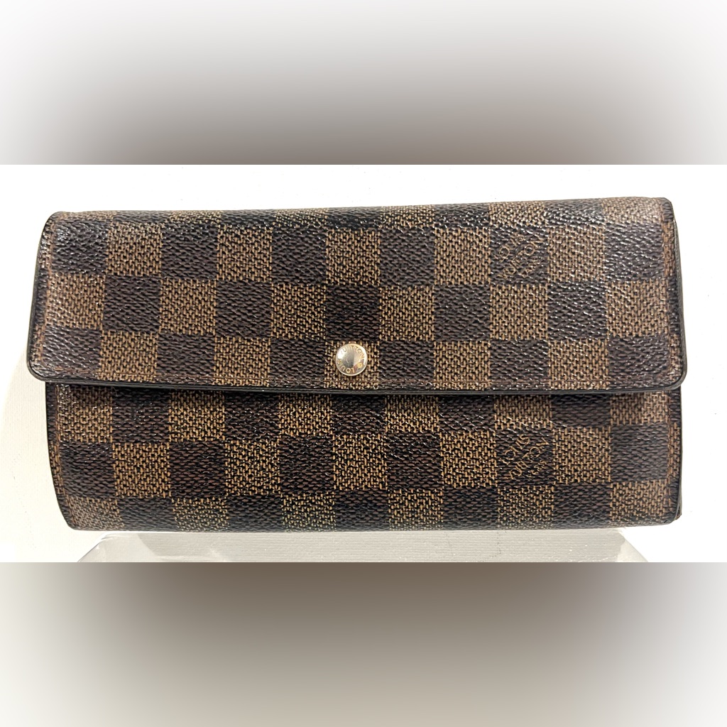 Louis Vuitton Damier Ebene Snap Continental Wallet